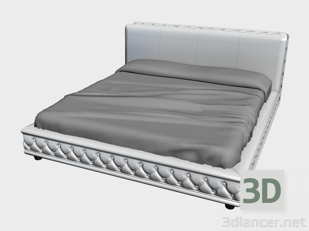 3d model Libertad cama (222) - vista previa