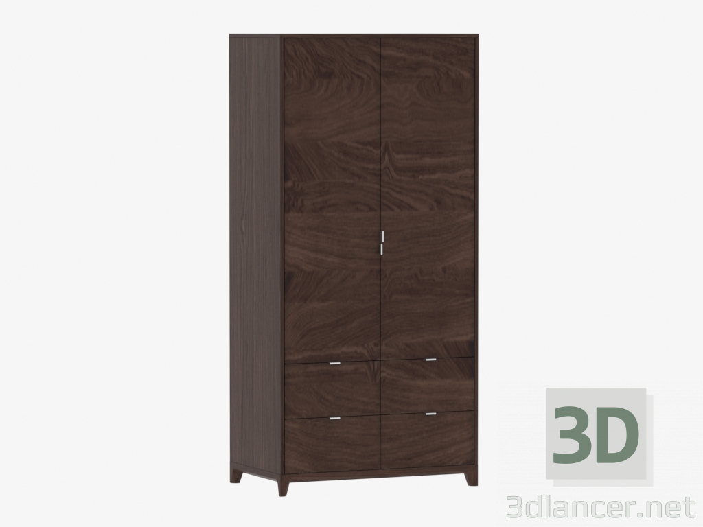 3d model CASE Cabinet №4 - 1000 with drawers (IDC018005000) - preview