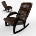 3d Rocking chair Comfort Model 67, upholstery Antik crocodile модель купить - ракурс