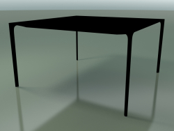 Square table 0807 (H 74 - 137x137 cm, laminate Fenix F02, V39)