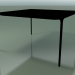 3D Modell Quadratischer Tisch 0807 (H 74 - 137 x 137 cm, Laminat Fenix F02, V39) - Vorschau