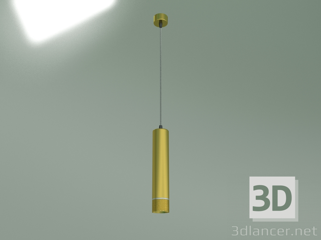 3d model Lámpara colgante DLN107 GU10 (oro) - vista previa