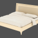 3d модель Ліжко двоспальне LTTOD3F-197 – превью