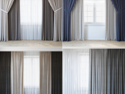 Economical curtains | a set of curtains for an interior designer