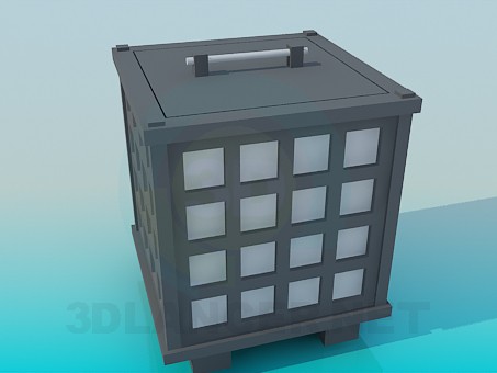 3D modeli İlginç kabin - önizleme
