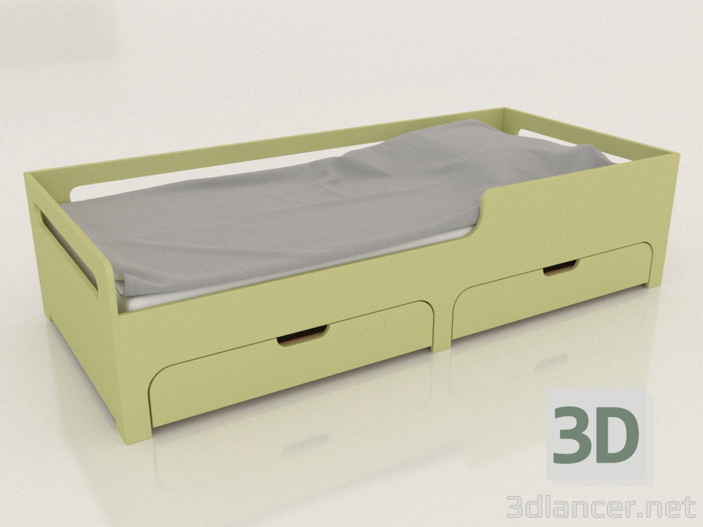 modello 3D Letto MODE DR (BDDDR2) - anteprima