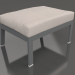 modello 3D Pouf per sedia (Antracite) - anteprima