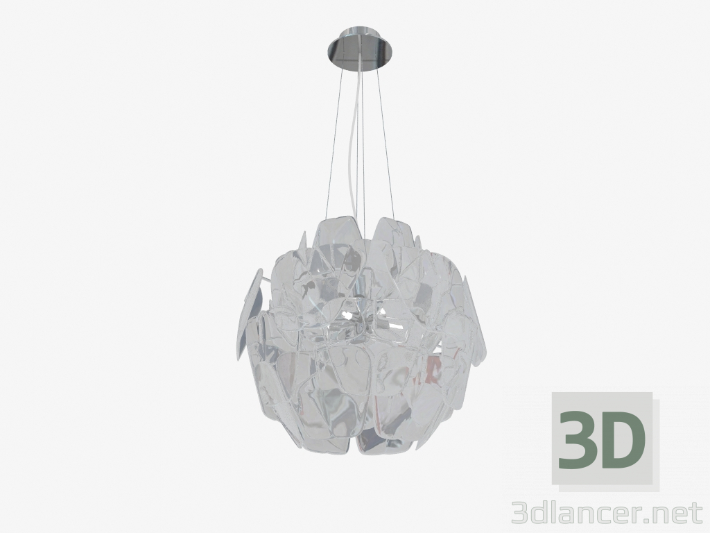 modello 3D Lampadario sospeso Planaria (808010) - anteprima