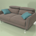 3d model Straight sofa Areo - preview