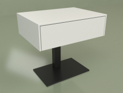 बेडसाइड टेबल सीएन 250 (सफेद)