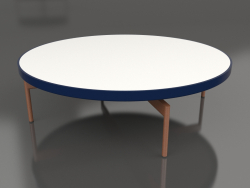 Round coffee table Ø120 (Night blue, DEKTON Zenith)