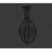 3d Vase model buy - render