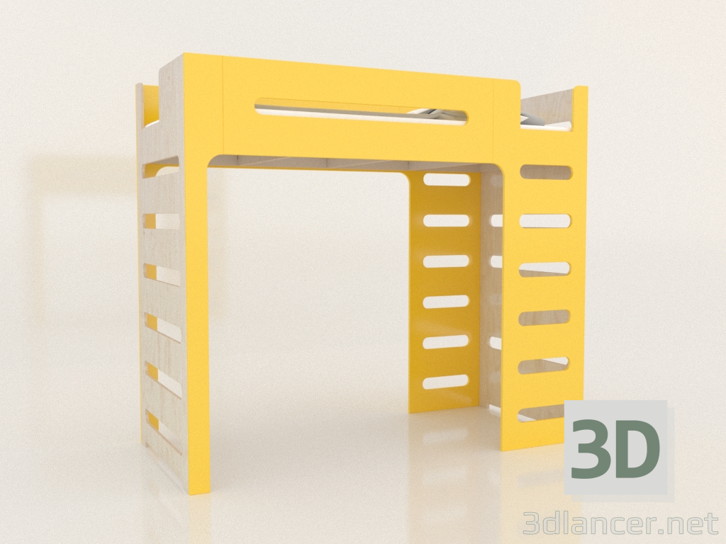 3D Modell Hochbett MOVE GR (FYMGR2) - Vorschau