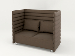 Sofá Alcove Plume Contract Two-Seater de Vitra