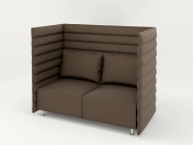 Sofa Alcove Plume Contract Two-Seater by Vitra