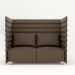 3d Sofa Alcove Plume Contract Two-Seater by Vitra model buy - render