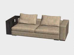 Sofa Infiniti LUX (mit Regalen 248h102)