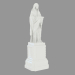 Modelo 3d Escultura em porcelana Vestale - preview