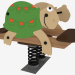3d модель Качалка детской игровой площадки Черепаха (6118) – превью