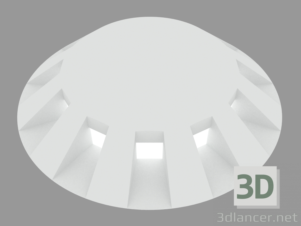 Modelo 3d Luminária embutida MICROSPARKS (S5601W) - preview