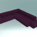3d model Angular sofa PLUS L shape - preview