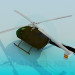 3D Modell Hubschrauber - Vorschau