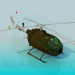 modèle 3D Hélicoptère - preview