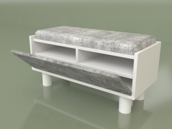 Shoe bench with cushion (30422)