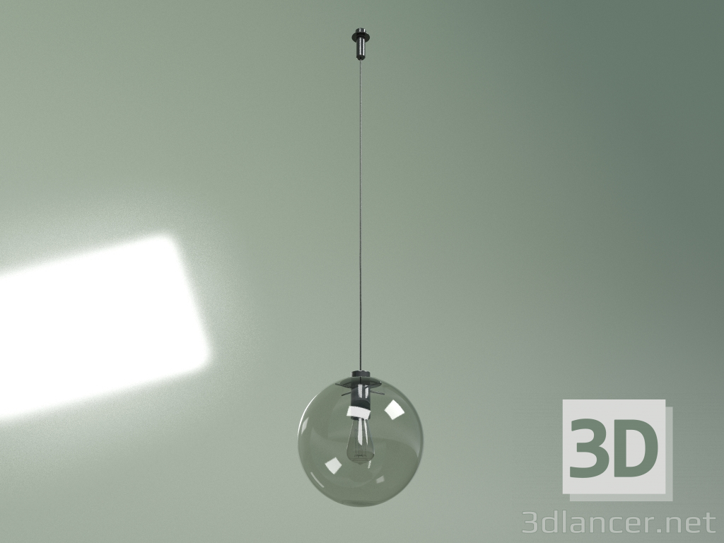 modello 3D Lampada a sospensione Selene diametro 30 (nero) - anteprima