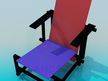 3D modeli Lounge - önizleme