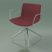 3d model Chair 2056 (swivel, with armrests, LU1, with front trim, PO00401) - preview