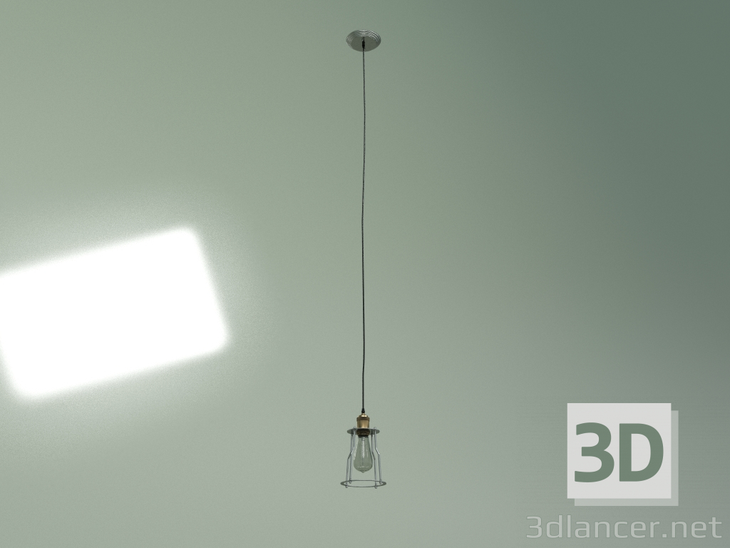 Modelo 3d Grade de lâmpada suspensa - preview