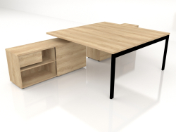 Work table Ogi U Bench BOUL40 (1600x3210)