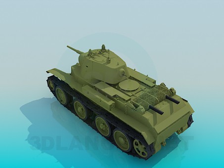 3 डी मॉडल BT-7 - पूर्वावलोकन