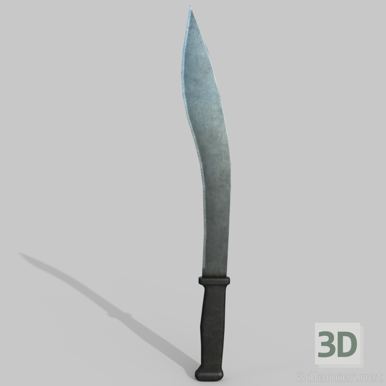 Machete 3D modelo Compro - render