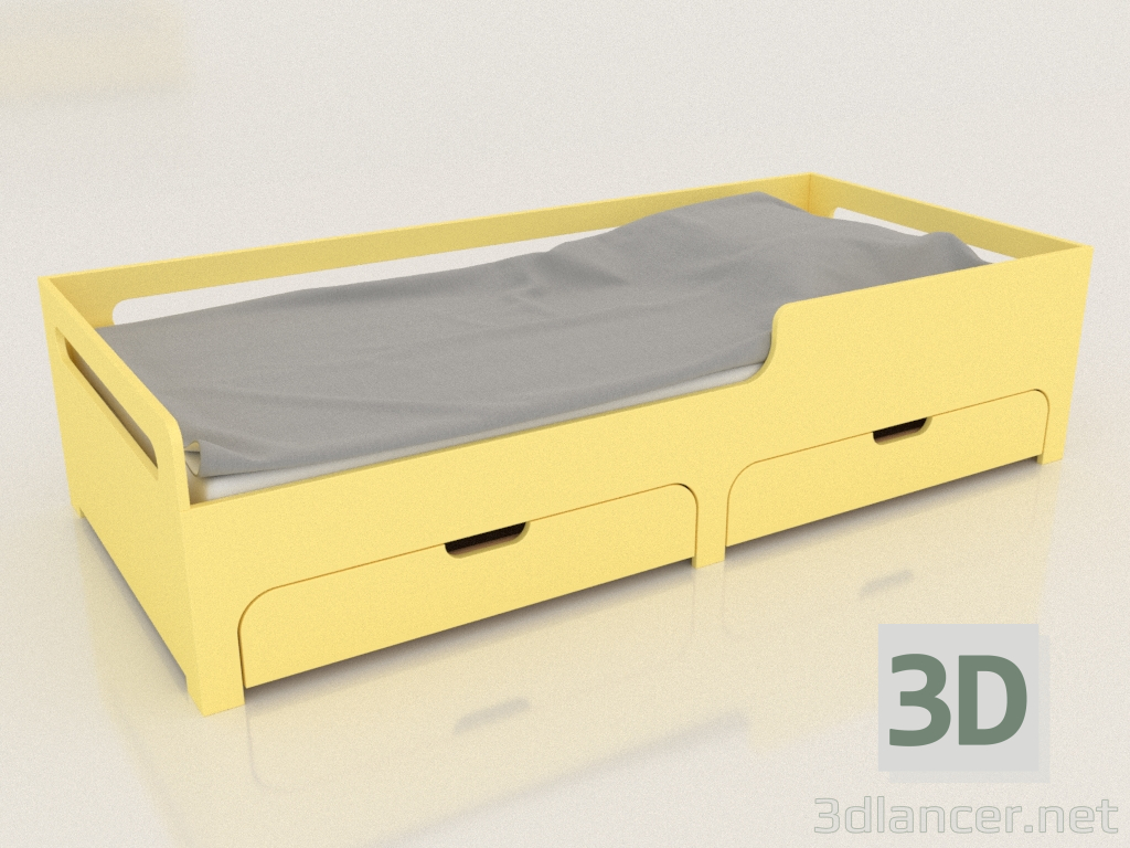 3d модель Ліжко MODE DR (BCDDR2) – превью