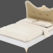 3d модель Кровать двуспальная LTTOD5В-189 – превью