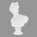 3d модель Мармуровий бюст Bust of Apollo Belvedere – превью