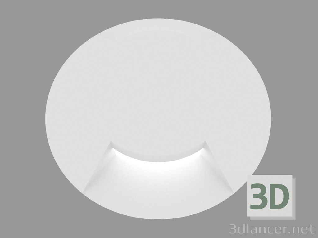 modello 3D Corpo illuminante da incasso MICROSPARKS (S5611) - anteprima