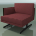 3d model End module 5214 (right armrest, H-legs, Wenge) - preview