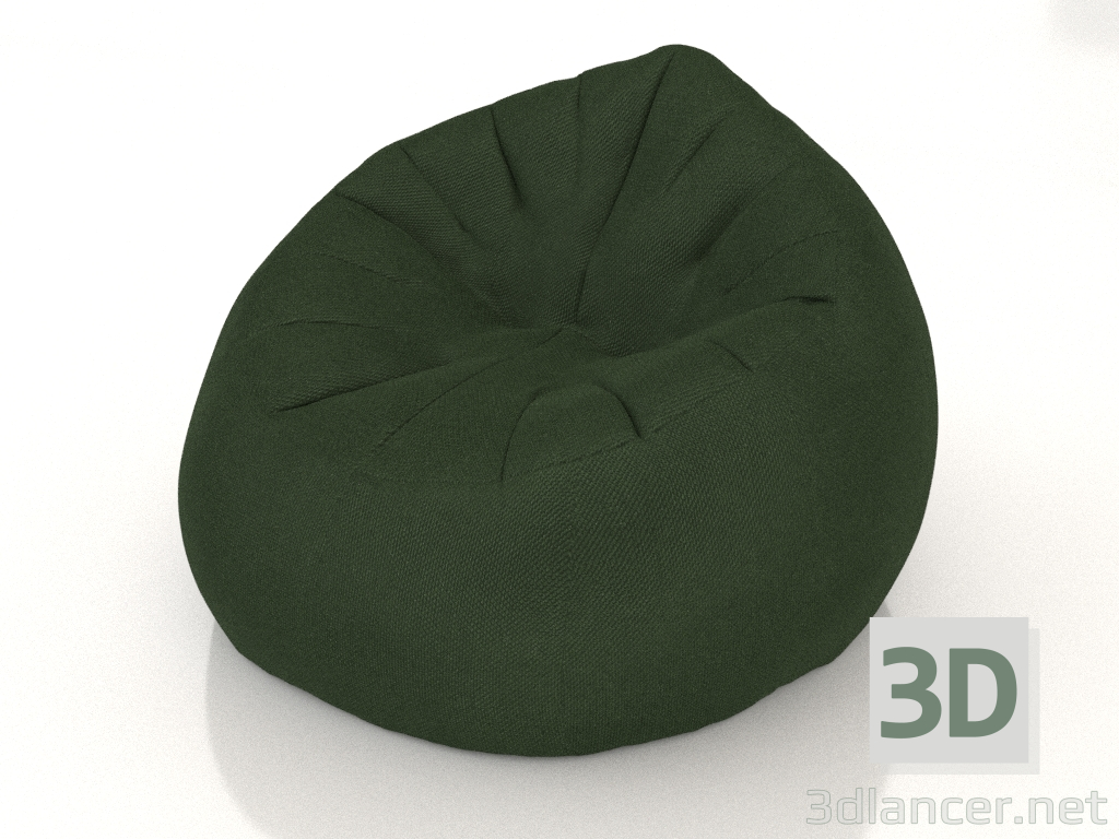 3D Modell Sitzpuff Mad (Geflecht 3019) - Vorschau