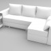 3D modeli Köşe kanepe Madrid - önizleme