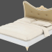 3d модель Кровать двуспальная LTTOD5В-209 – превью