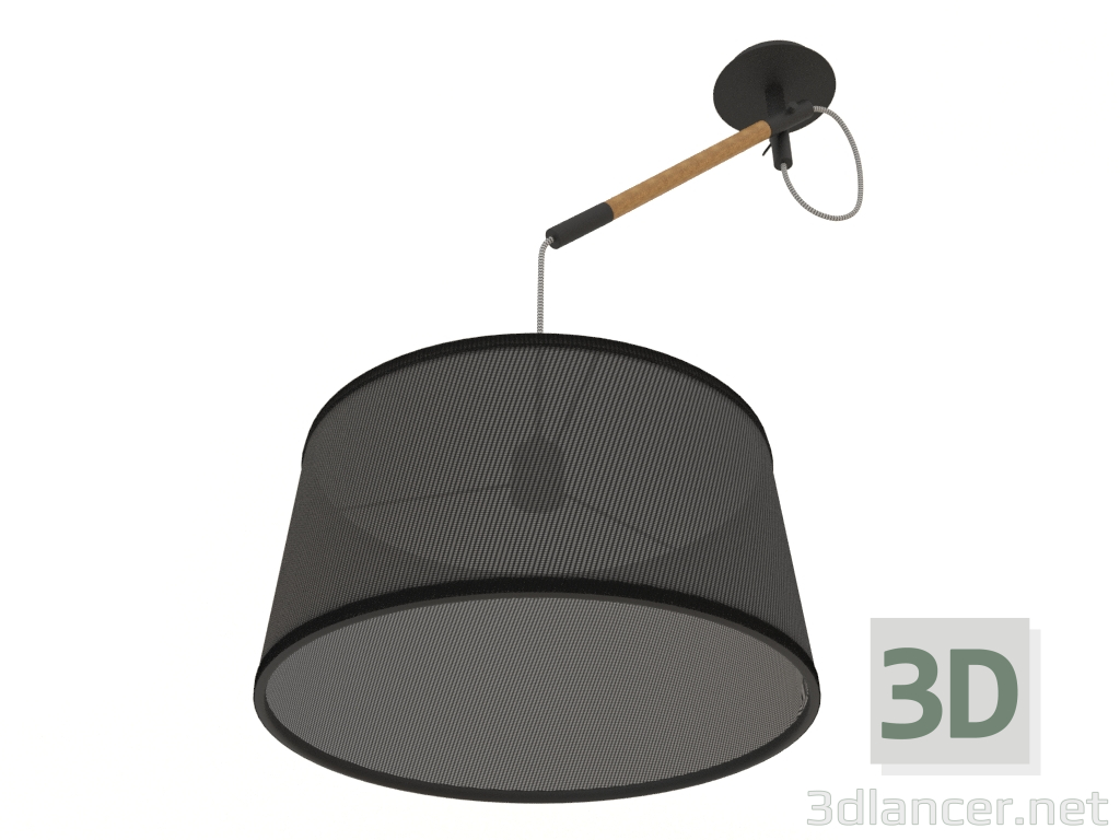 modello 3D Lampada a sospensione (4929) - anteprima