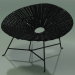 3D Modell Sessel (27, schwarz gewebt) - Vorschau