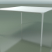 3D Modell Quadratischer Tisch 0807 (H 74 - 137 x 137 cm, Laminat Fenix F01, V12) - Vorschau