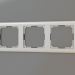 modello 3D Cornice per 3 montanti Stream (argento) - anteprima