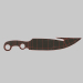 3d модель Охотничий нож – превью