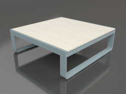 Table basse 90 (DEKTON Danae, Bleu gris)