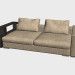 3D Modell Sofa Infiniti LUX (mit Regalen 248h124) - Vorschau